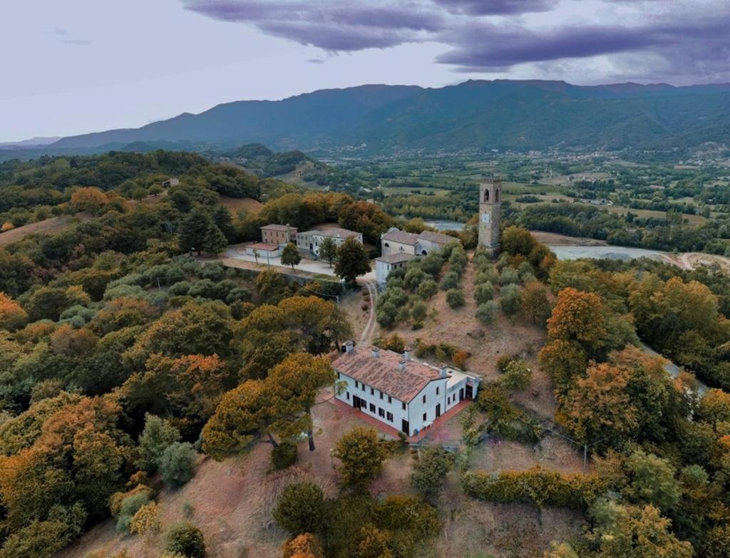 Tenuta Da Mose Con Vista Sui Colli Asolani Monfumo Kültér fotó
