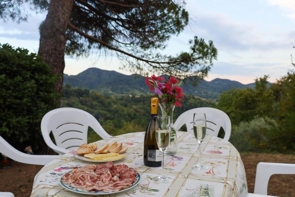 Tenuta Da Mose Con Vista Sui Colli Asolani Monfumo Kültér fotó